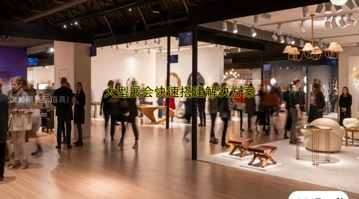 大型展会快速搭建解决方案
