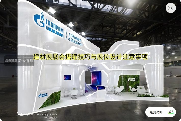 建材展展会搭建技巧与展位设计注意事项