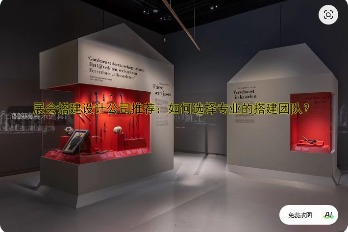 展会搭建设计公司推荐：如何选择专业的搭建团队？