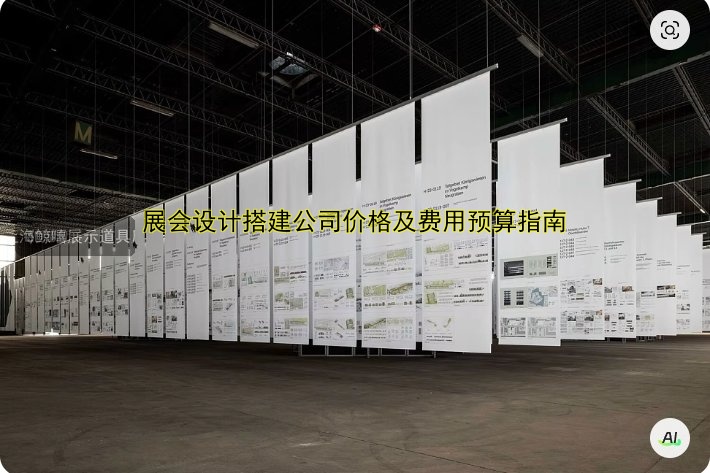 展会设计搭建公司价格及费用预算指南